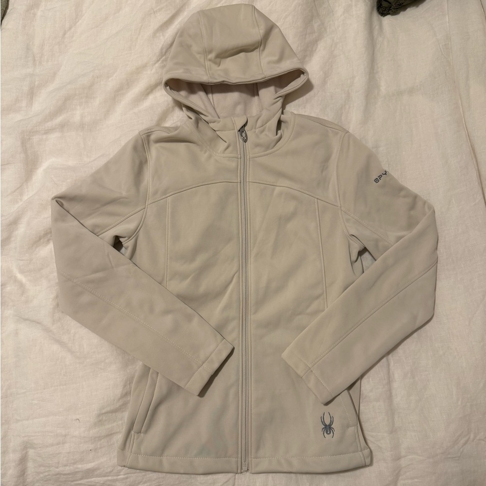 New Women’s Spyder Alyce moonbeam softshell jacket